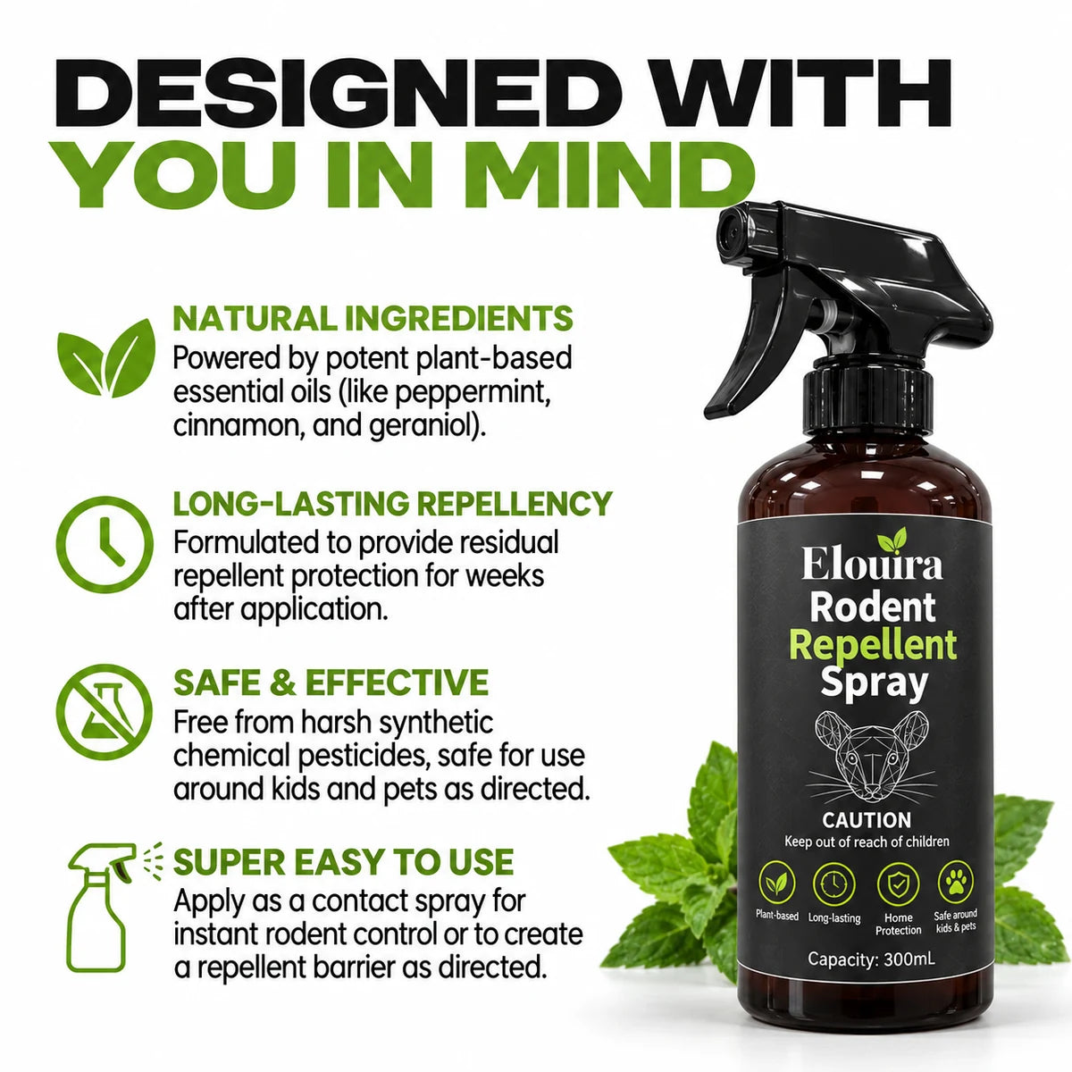 Spray. Relax. Forget Bugs Exist. Plant-Based Protection That Keeps Them Out.